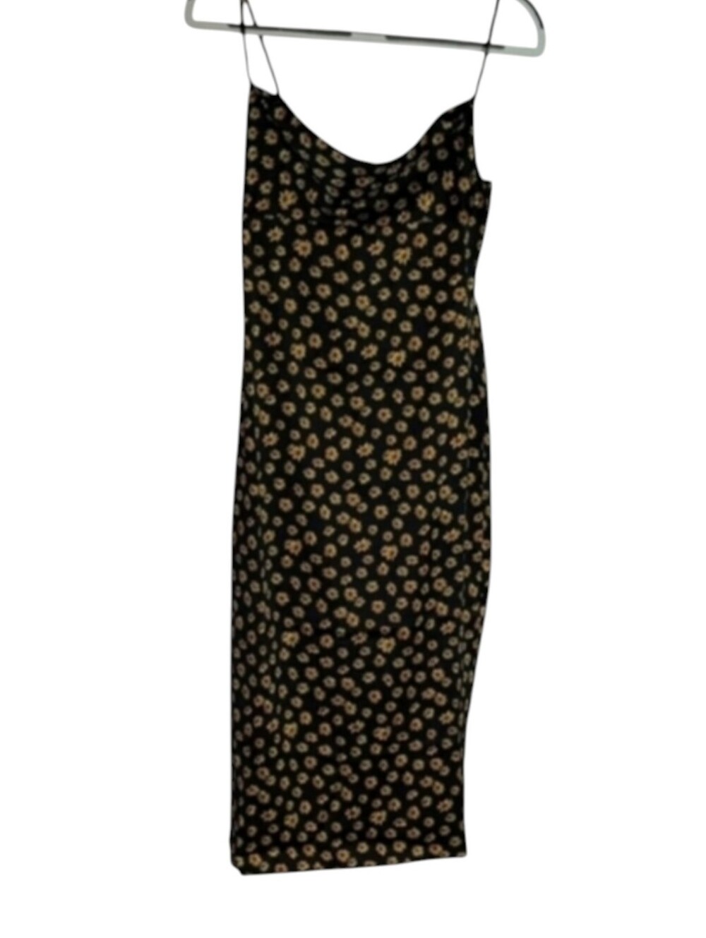 WeWoreWhat Cowl Ditzy Daisies Midi Dress Size 4